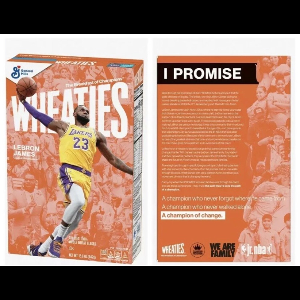 Lebron James Wheaties